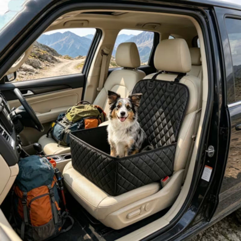 Asiento de coche para mascotas