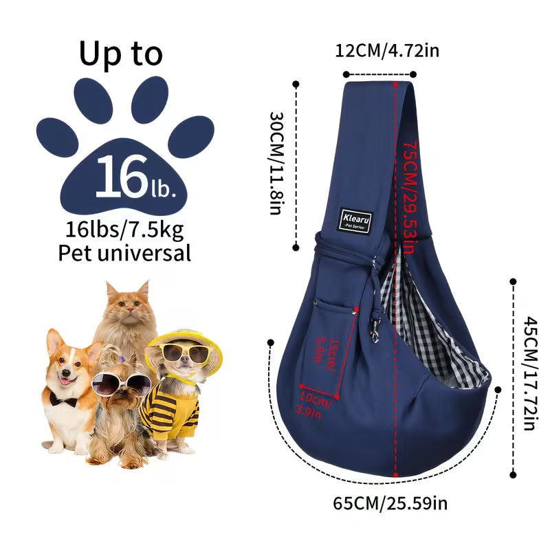 Bolso bandolera para perros