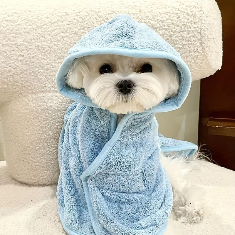 Bata de baño para perros y gatos