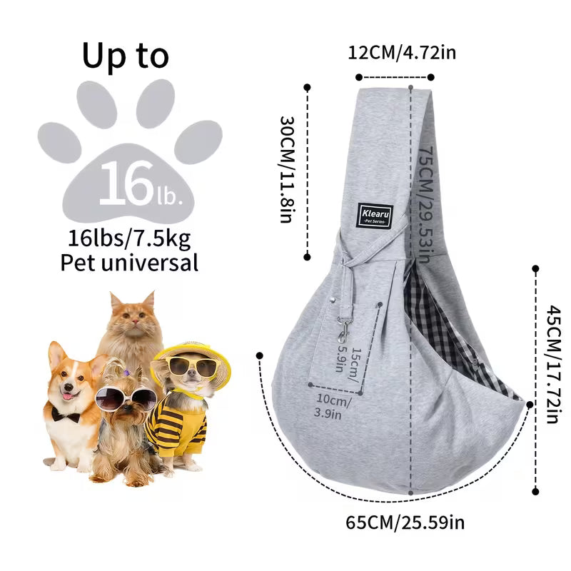 Bolso bandolera para perros